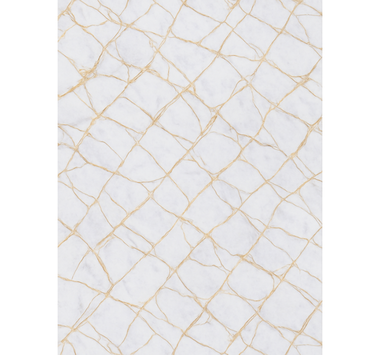 Tapet gift i knust marmor med gull - Tenstickers