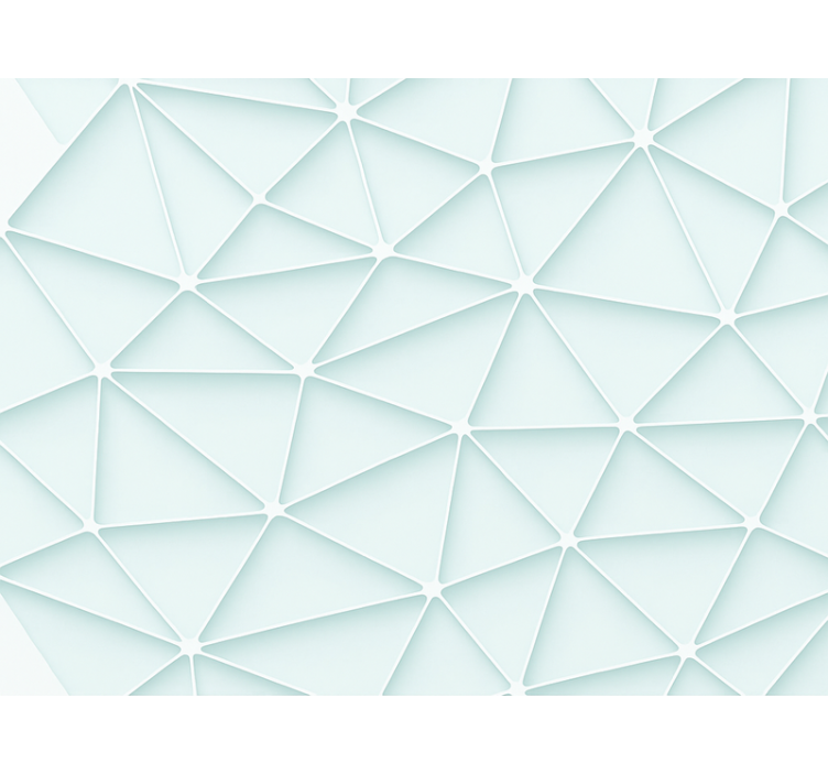 Tapet stue abstrakt trekantdesign - Tenstickers