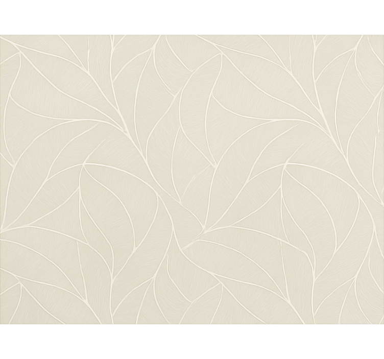 Tapet gift med blek blomsterdesign - Tenstickers