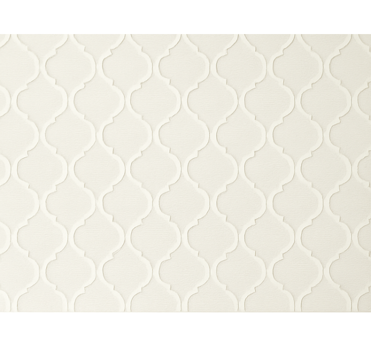 Tapet stue elegant off-white minimalistisk design - Tenstickers