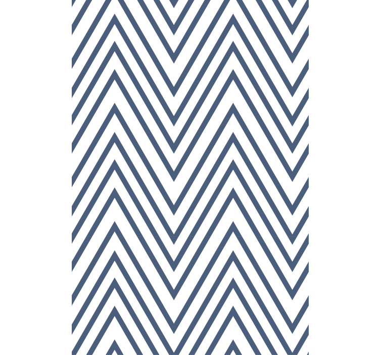 Zigzag lines pattern tapet gift - Tenstickers