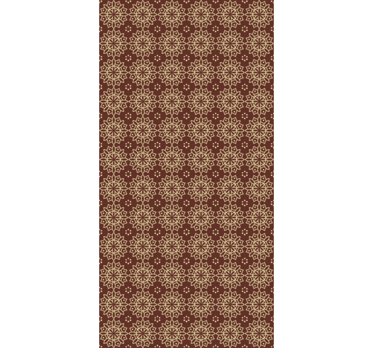 Tapet gift geometrisk mønster - Tenstickers