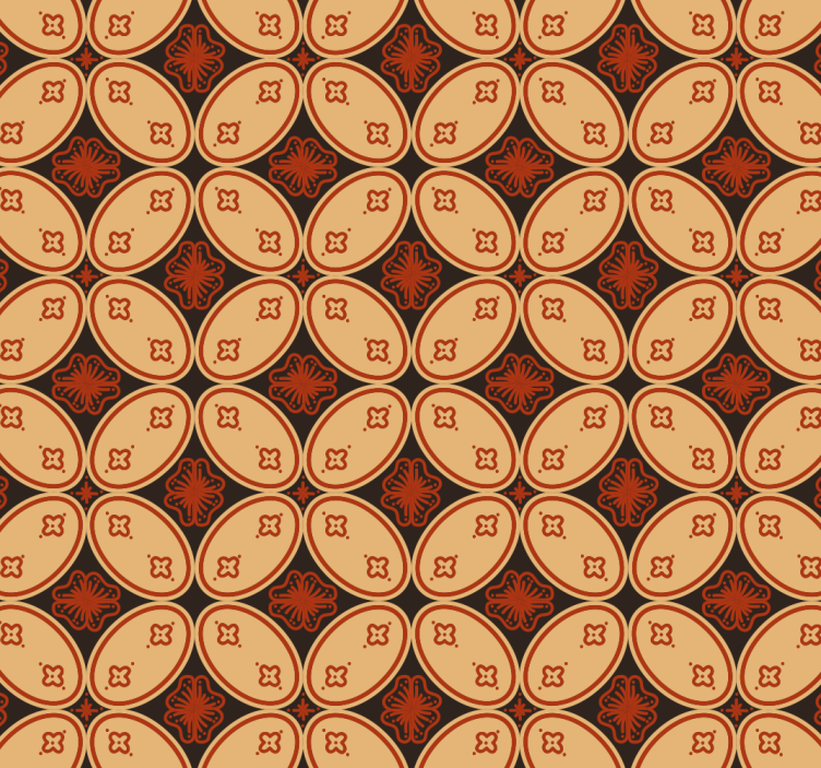 Vintage tapet retromotiver - Tenstickers