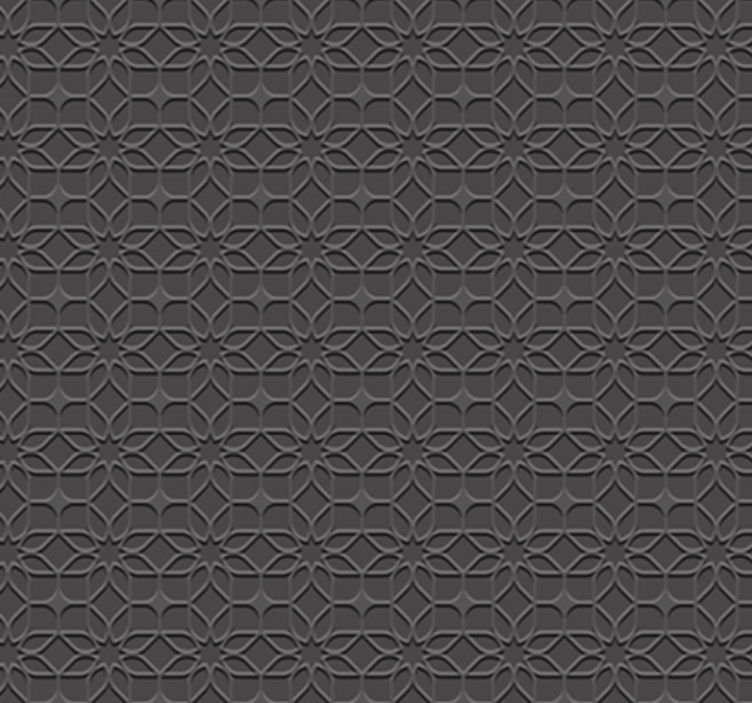 Geometrisk illusjon 3d tapet - Tenstickers