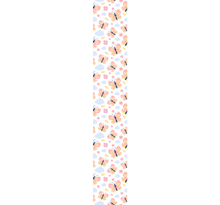 Sommerfuglskymønstre tapet sommerfugl - Tenstickers