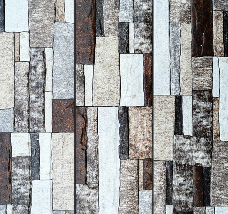 Stein high road teksturert tapet - Tenstickers