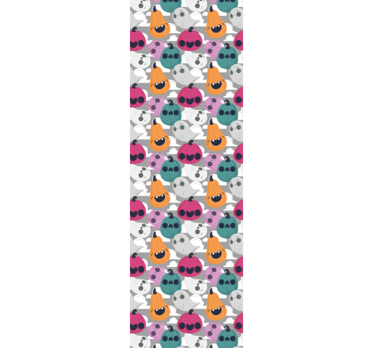 Lekent gresskarmønster Halloween tapet - Tenstickers