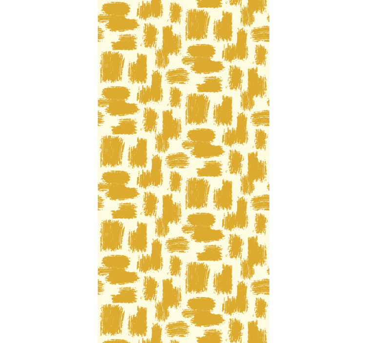 Abstrakt penselstrøk tapet abstrakt - Tenstickers