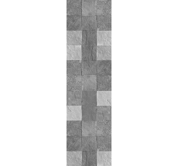 Geometrisk stein tapet stein - Tenstickers