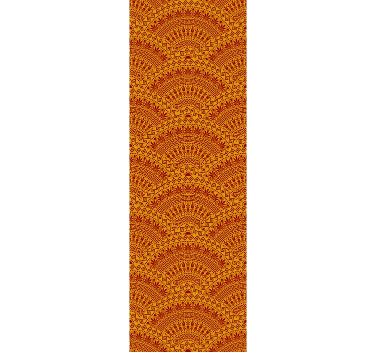 Geometriske buemønstre tapet geometriske former - Tenstickers