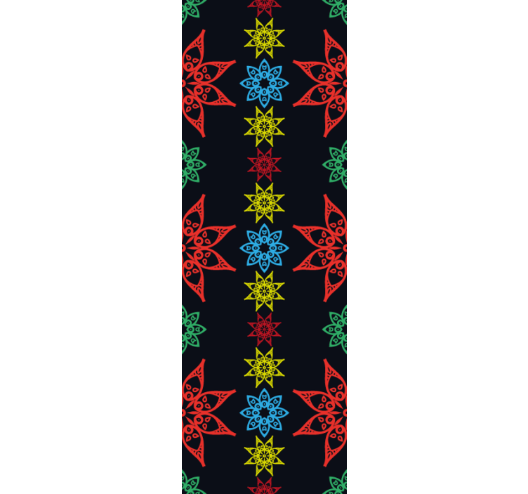 Blomsterdekorasjoner tapet pynt - Tenstickers