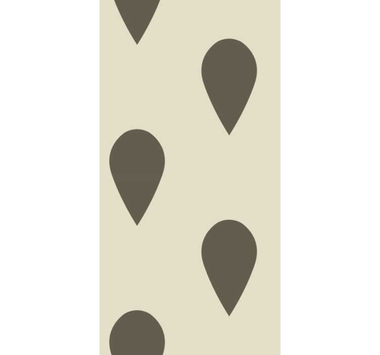 Geometrisk mønster tapet kontor - Tenstickers