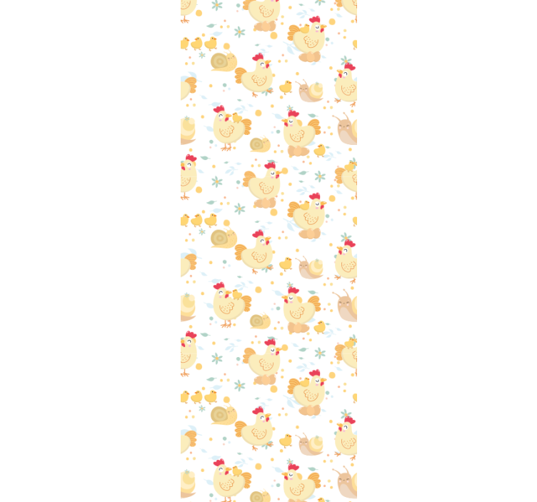 Sjarmerende kyllinger tapet dyr - Tenstickers