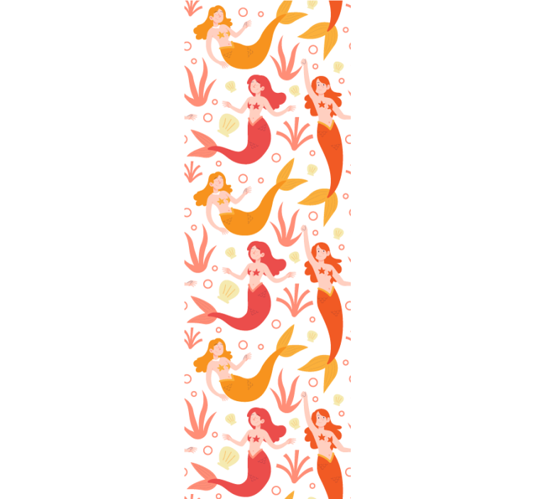 Mytiske havdansere tapet sommerfugl - Tenstickers