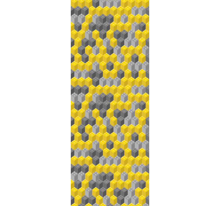 Geometrisk honningkake tapet geometriske former - Tenstickers