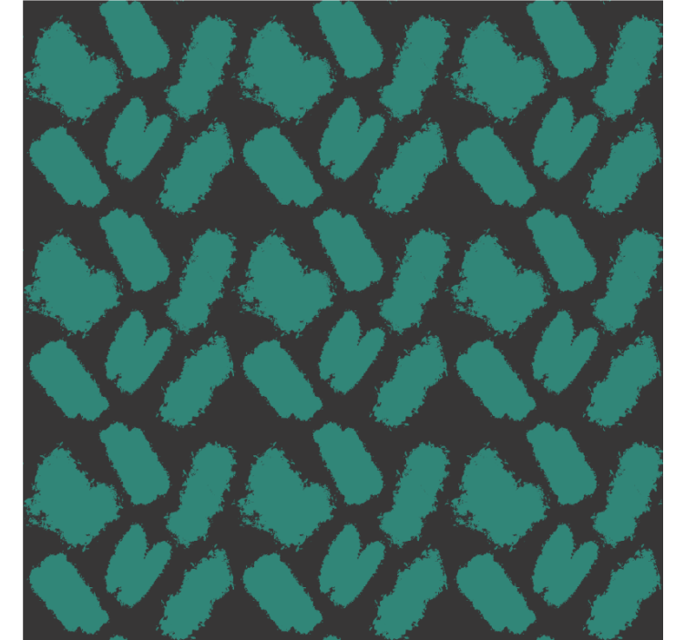 Svart og grønn maling tapet kunst - Tenstickers