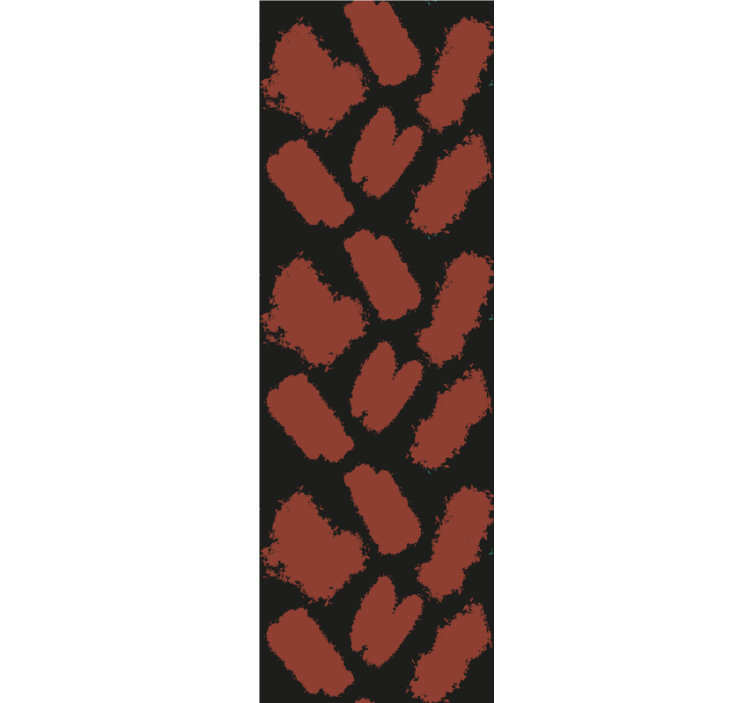 Penselstrøk tekstur geometrisk tapet - Tenstickers