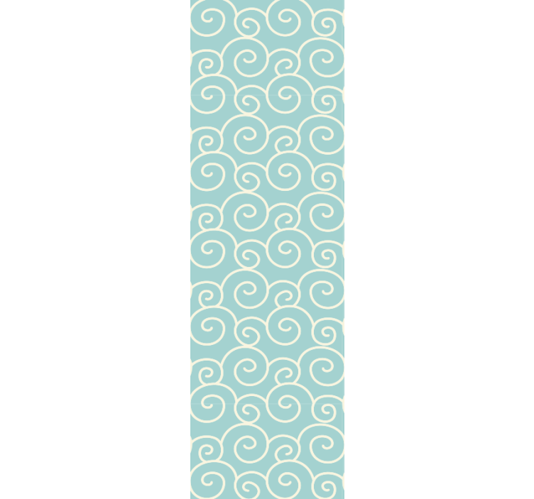 Virvlende spiraler tapet pynt - Tenstickers