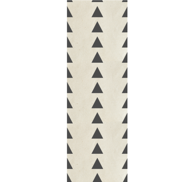 Trekantmønster tapet geometriske former - Tenstickers