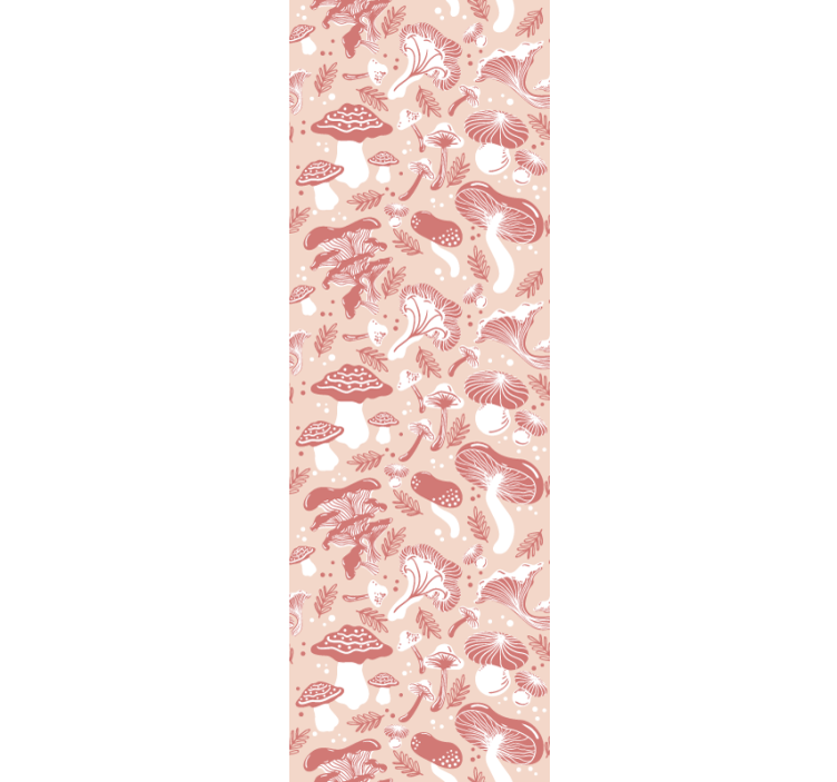 Sopp motiv tapet kunst - Tenstickers