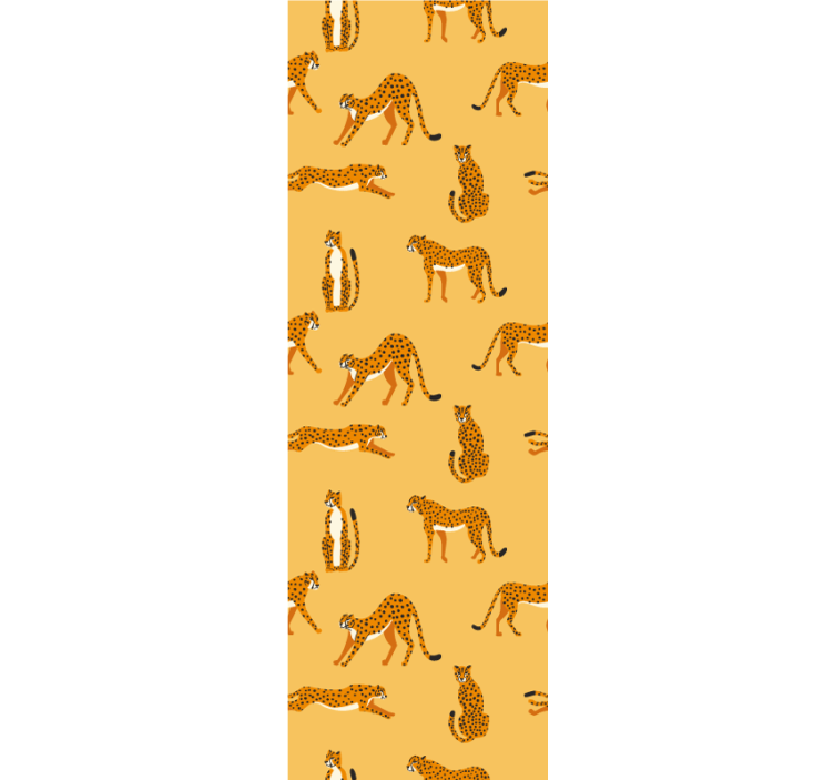 Lekne leoparder tapet dyr - Tenstickers