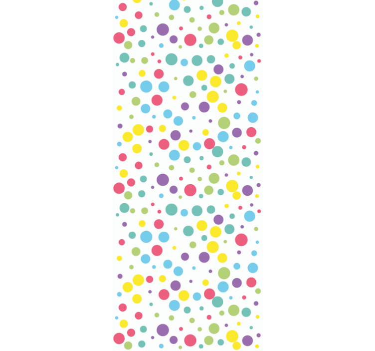 Polka dot eksplosjon tapet sirkler - Tenstickers