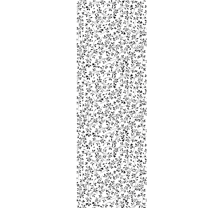 Floral forviklinger tapet blomster - Tenstickers