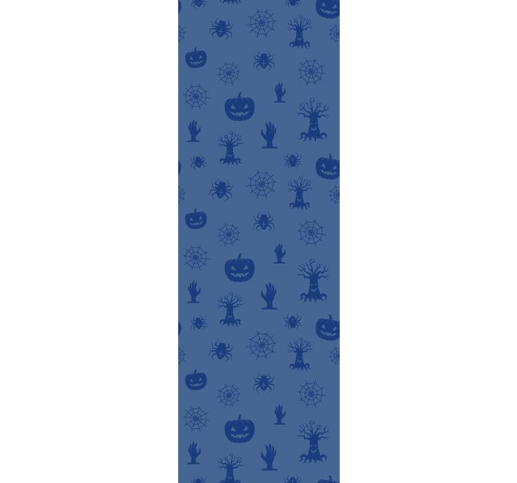 Skumle motiver Halloween tapet - Tenstickers