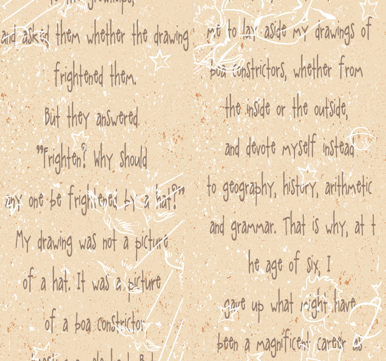 Den lille prinsen - åndelig reisetapet - Tenstickers