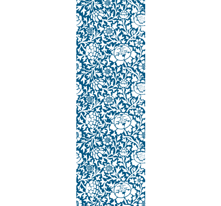 Floral eleganse motiv tapet blomste - Tenstickers