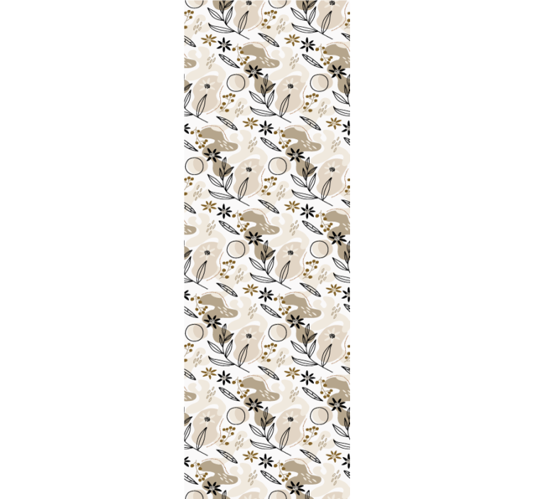 Botanisk faunamønster tapet dyr - Tenstickers