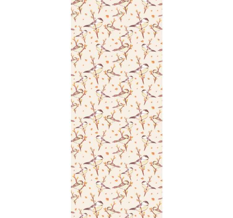 Floral ynde motiv tapet blomster - Tenstickers