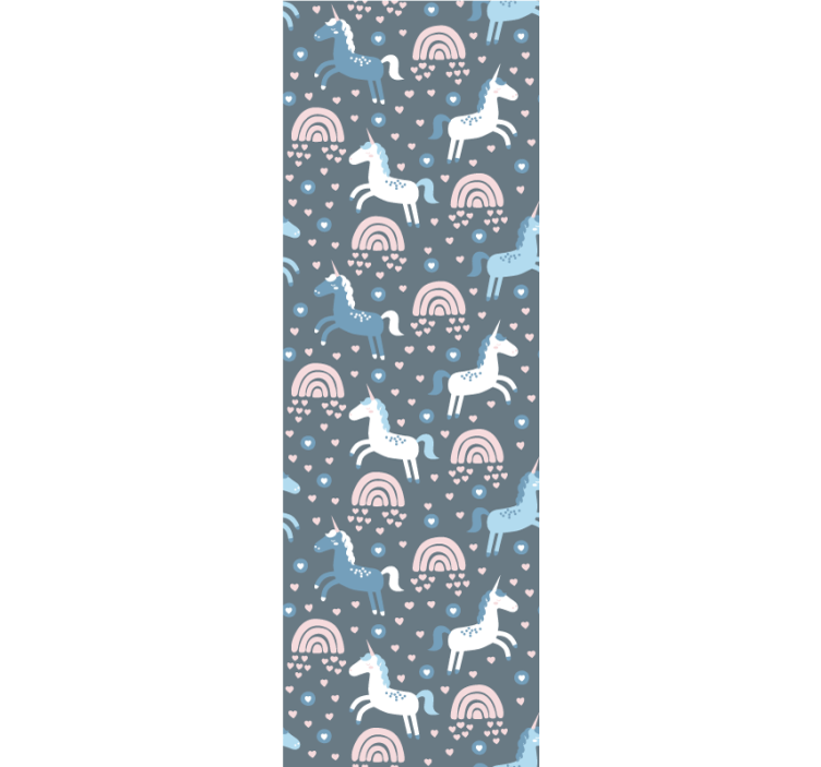 Sjiraff regnbuer motiv tapet dyr - Tenstickers