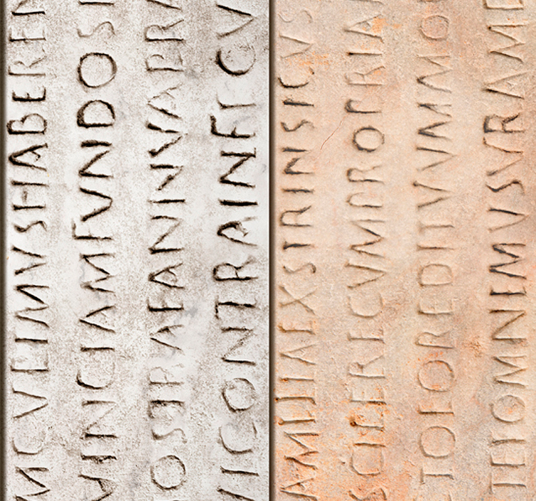 Epigraf brev tapet - Tenstickers