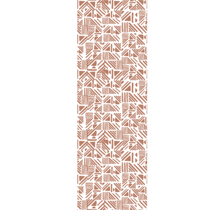 Abstrakte geometriske mønstre tapet geometriske former - Tenstickers