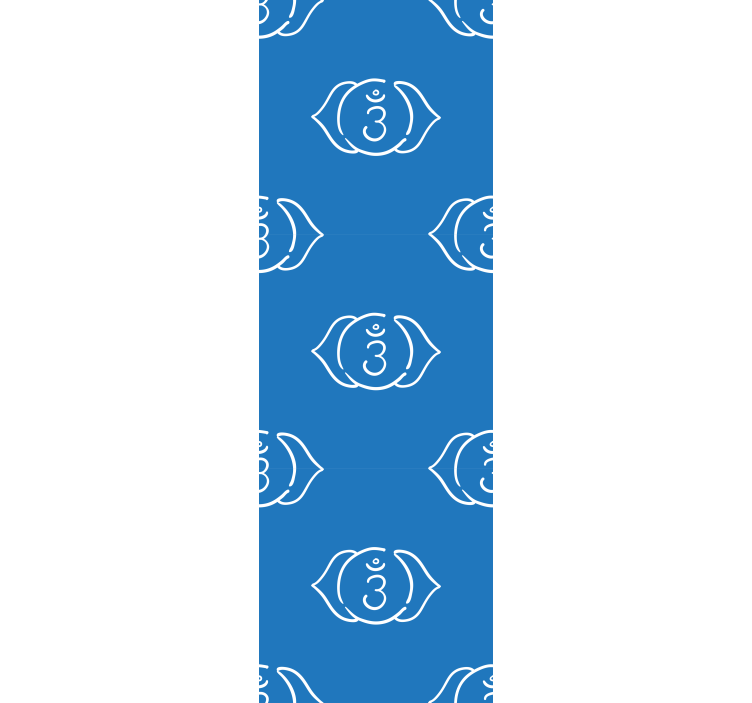 Symbol for det tredje øyet tapet abstrakt - Tenstickers