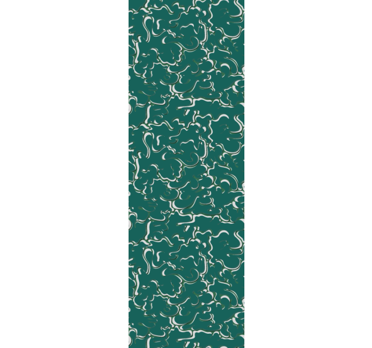 Grønn og hvit marmor teksturert tapet marmor - Tenstickers