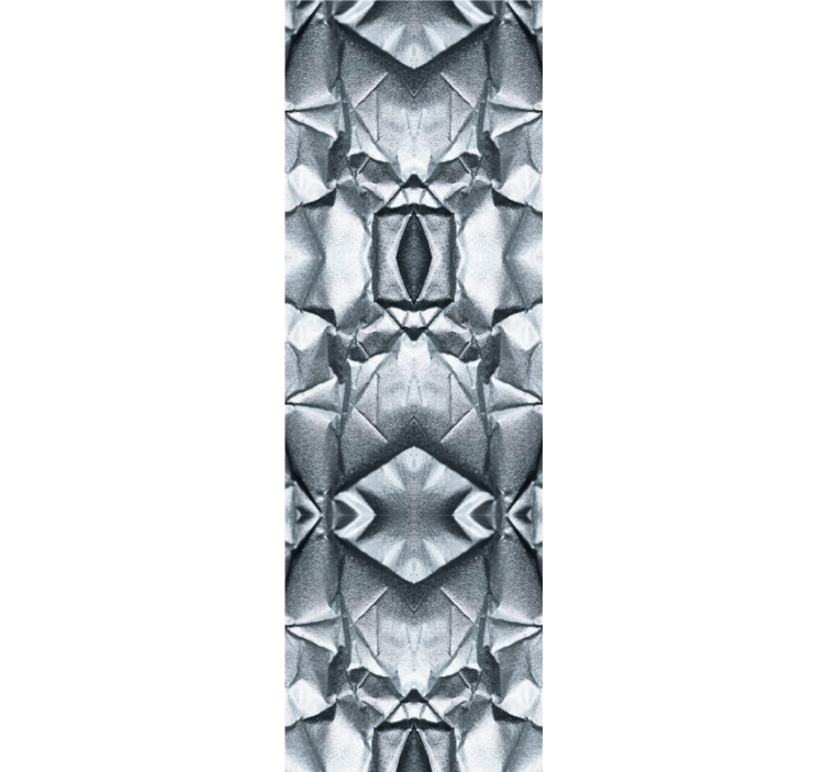 Geometrisk polstret tapet abstrakt - Tenstickers