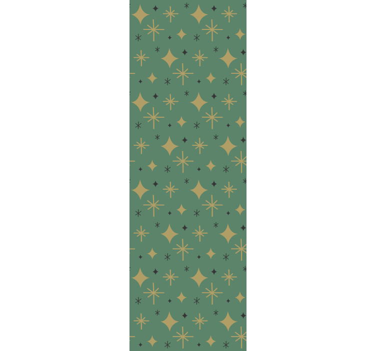 Festlig geometri jul tapet - Tenstickers