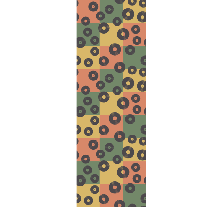 Tapetplatemønster tapet kunst - Tenstickers