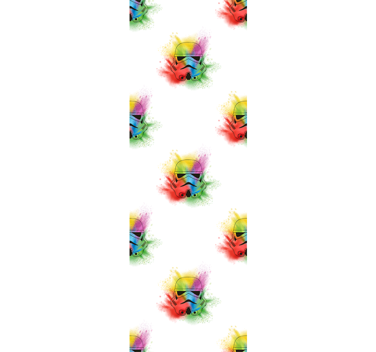 Fargerik bille illustrasjon tapet kunst - Tenstickers