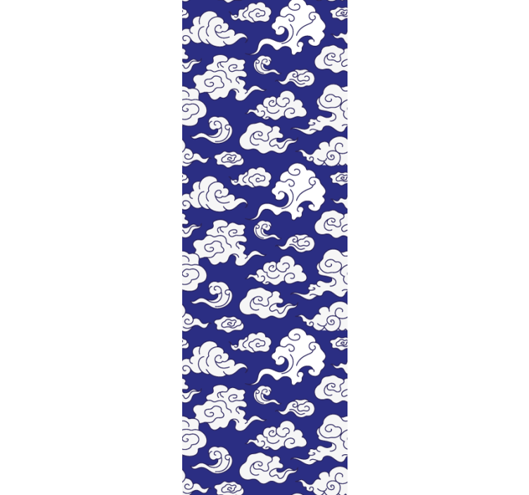 Overskyet motivmønster tapet New York - Tenstickers