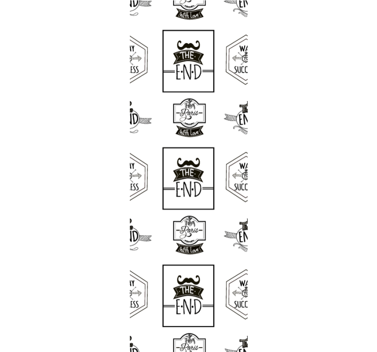 Motiverende fraser tapet bokstaver - Tenstickers