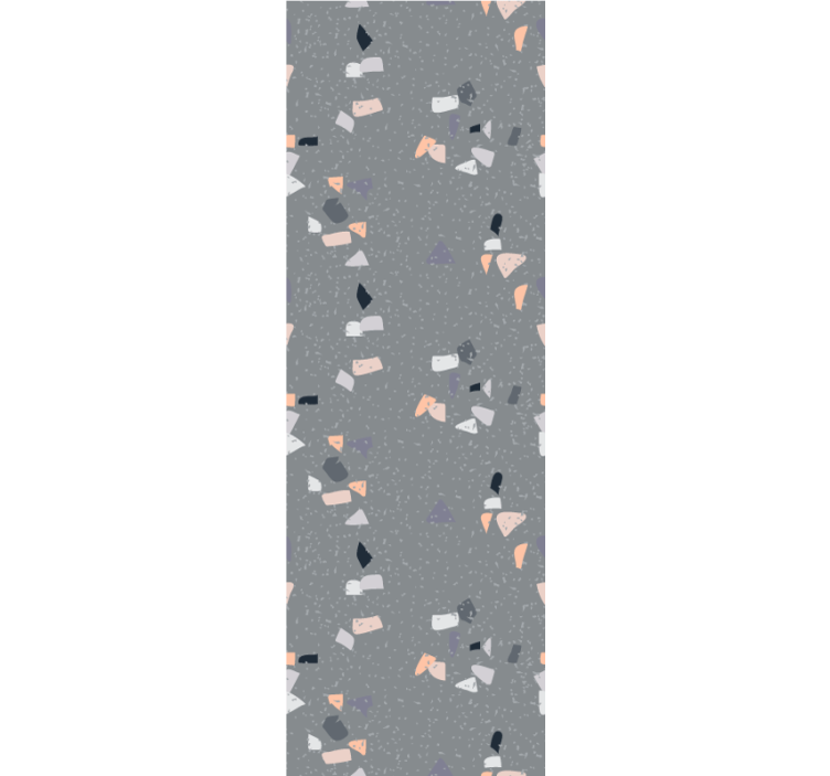 Geometrisk konfetti tapet abstrakt - Tenstickers