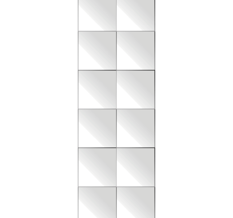 Rent enkelt mønster tapet fliser - Tenstickers