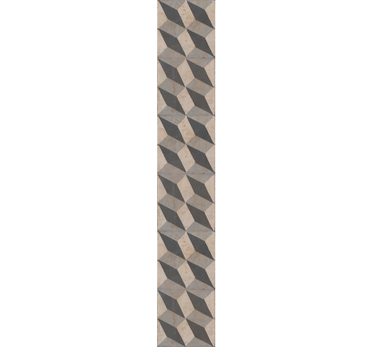 3d geometrisk motiv tapet 3D - Tenstickers