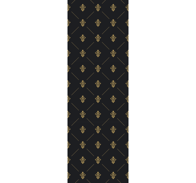 Elegante mørke fliser tapet moderne - Tenstickers