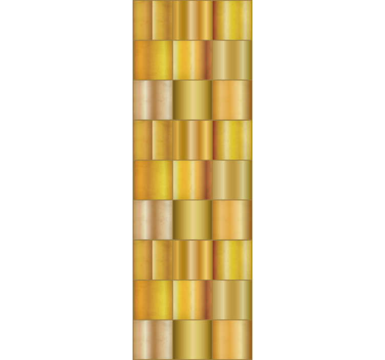 Gyldent geometrisk mønster tapet mønstre - Tenstickers