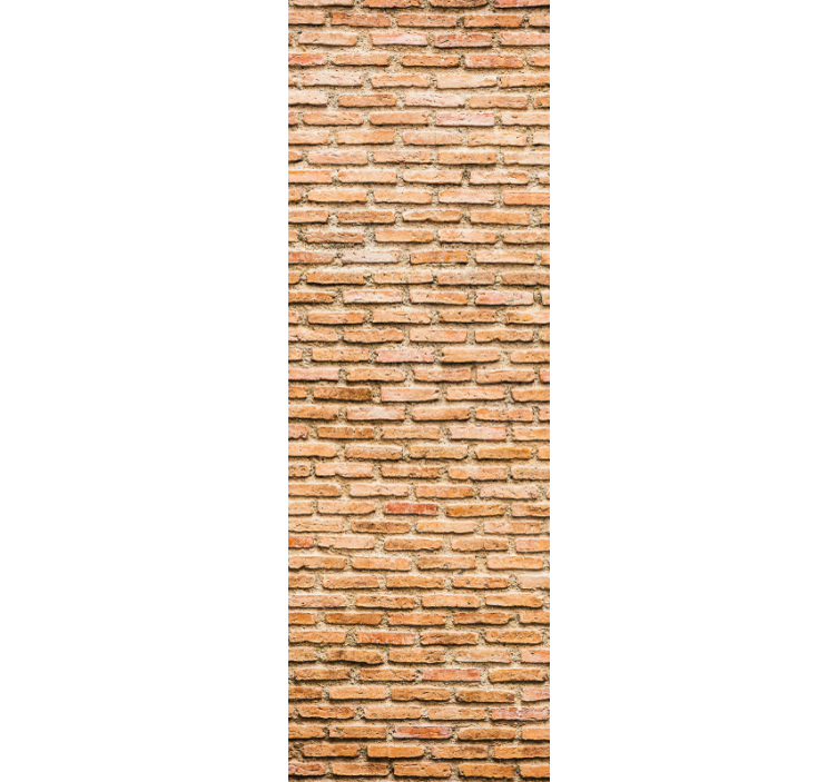 Beige strukturmønster tapet stein - Tenstickers