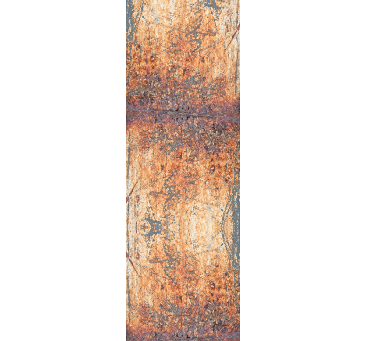 Brunt og grått betongmønster tapet betong - Tenstickers